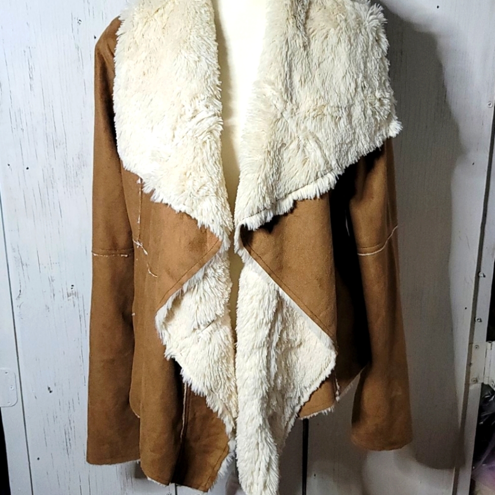 Joe Boxer Faux Suede Jacket